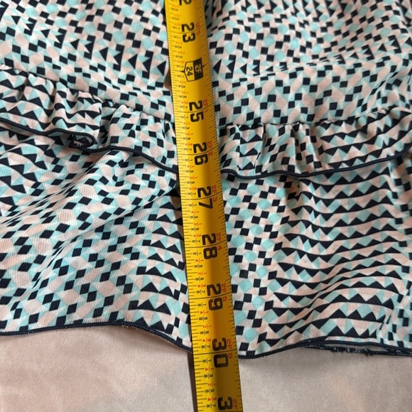 Parker NWT Off-Shoulder Smocked Dress Smocked Fit & Flare Tiered Ruffle Hem S - Picture 11 of 11